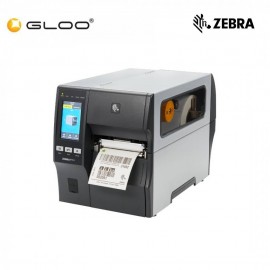ZEBRA ZT411 4-inch Industrial Thermal Transfer Printer 300 dpi with 4.3-inch Color Touch Display, UK/AU/JP/EU Cords, USB, 10/100 Ethernet, Bluetooth 4.1/MFi (ZT41143-T0P0000Z)