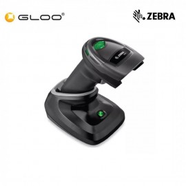 Zebra DS2278 Cordless Handheld 1D 2D Barcode Scanner with Presentation Cradle and USB Cable Black QR Bluetooth Imager Screen Code Reader (DS2278-SR7U2100PRW)