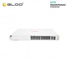 HPE Networking Instant On 1960 24G 20p CL4 4p CL6 PoE 2XGT 2SFP+ 370W Switch - JL807A