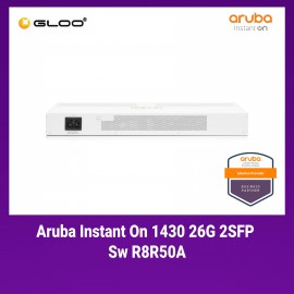 Aruba Instant On 1430 26G 2SFP Switch - R8R50A