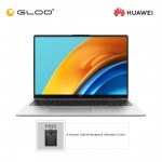 Huawei Matebook D16 (12thgen 12450H,16GB,512GB SSD,16 inches, Win11, H &S) 53013DGH FREE Huawei Stylish Backpack