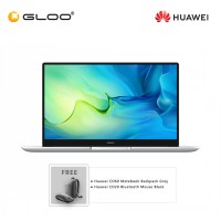 Huawei Matebook D15 (11th Gen i5, 16GB, 512GB,windows 11, 2022 model) Free Huawei CD60 Matebook Series Laptop Backpack Grey + Huawei CD20 Bluetooth Mouse Black