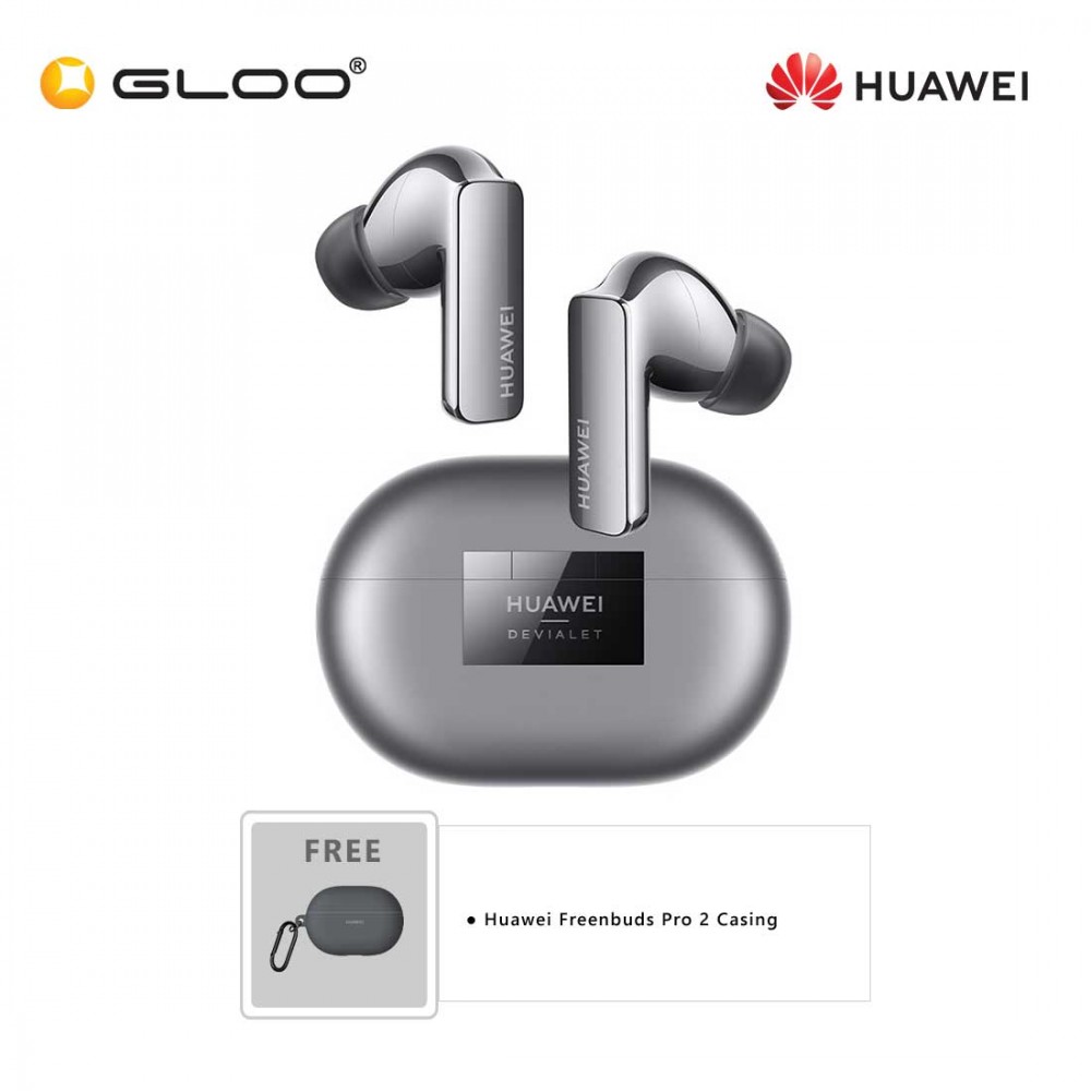 Huawei Freebuds Pro 2 Silver + FREE Huawei Freenbuds Pro 2 Casing