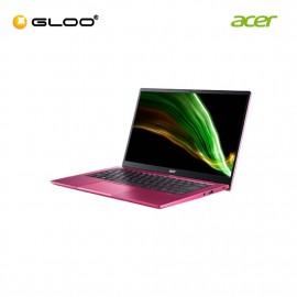 Acer Swift 3 SF314-511-532H Laptop Berry Red (i5-1135G7,8GB,512GB SSD,Intel Iris Xe,14"FHD,W10) [FREE] Acer Urban Backpack V2 + Pre-installed with Microsoft Office Home and Student