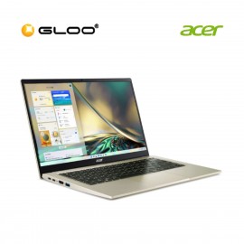 [Pre-order] Acer Swift 3 SF314-512-577V Laptop (i5-1240P,8GB,512GB SSD,Intel Iris Xe,H&S,14”QHD,W11H,Gold) [ETA:3-5 working days]