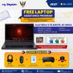 (my-Yayasan) Acer Nitro V15 ANV15-41-R0XX Gaming Laptop (AMD Ryzen™ 5 7535HS | 15.6" FHD | 8GB RAM | 512GB SSD | NVIDIA® GeForce RTX™ 2050 | Windows 11 Home | Office Home & Student)