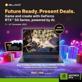 Acer Predator Helios Neo 16S Ai PHN16S-71-799J Gaming Laptop (NVIDIA® GeForce RTX™ 5070 | CU 7-255HX | 16" WQXGA OLED | 16GB RAM | 1TB SSD | Windows 11 Home)