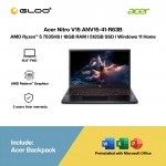 Acer Nitro V15 ANV15-41-R63B Gaming Laptop (AMD Ryzen™ 5 7535HS | 15.6” FHD | 16GB RAM | 512GB SSD | NVIDIA® GeForce RTX™ 3050 | Windows 11 Home | Microsoft Office Home & Student + Microsoft 365)