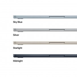 Apple 13-inch MacBook Air, M5 chip with 10‑core CPU and 8‑core GPU, 16GB, 512GB SSD - Silver
