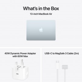 (Great Eastern) Apple 13-inch MacBook Air, M5 chip with 10‑core CPU and 10‑core GPU, 24GB, 1TB SSD - Sky Blue