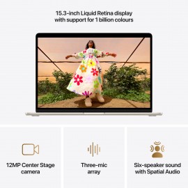 [Pre-order] Apple 15-inch MacBook Air, M5 chip with 10‑core CPU and 10‑core GPU, 16GB, 512GB SSD - Starlight (ETA: 11 Mar onwards)