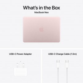 (Great Eastern) Apple 13-inch MacBook Neo, A18 Pro chip with 6-core CPU and 5-core GPU, 8GB, 512GB with Touch ID - Blush [ETA: 5 weeks onwards]
