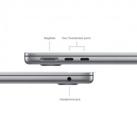 (Great Eastern) 13-inch MacBook Air: Apple M3 chip with 8-core CPU and 8-core GPU, 8GB, 256GB SSD - Space Grey