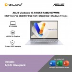 ASUS Vivobook 16 A1605Z-AMB2153WMS Laptop (Intel® Core™ i5-12500H | 16” WUXGA | 16GB RAM | 512GB SSD | Intel Iris Xᵉ Graphics | Windows 11 Home) 