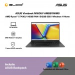 ASUS Vivobook M1605Y-AMB811WMS Laptop (AMD Ryzen™ 5 7430U | 16” WUXGA | 8GB RAM | 512GB SSD | AMD Radeon™ Graphics | Windows 11 Home | Microsoft Office Home 2024 + Microsoft 365)