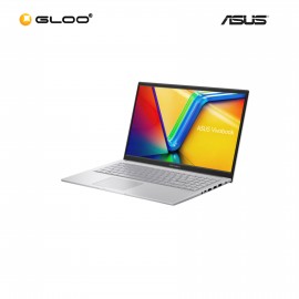 ASUS Vivobook 15 A1504V-ABQ269WS Laptop (Intel Core 5-120U | 15.6" FHD | 16GB RAM | 512GB SSD | Intel Graphics | Windows 11 Home | Microsoft Office Home 2024 + Microsoft 365 Basic | Silver)