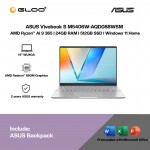 ASUS Vivobook S M5406W-AQD088WSM Laptop (AMD Ryzen™ AI 9 365 | 14" WUXGA | 24GB RAM | 512GB SSD | AMD Radeon™ 880M Graphics | Windows 11 Home |Microsoft Office Home & Student + Microsoft 365)