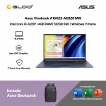 [Pre-order] Asus Vivobook A1502Z-AE8261WS Laptop (i3-1220P,4GB,512GB SSD,Intel UHD Graphics,H&S,15.6"FHD-T,W11H,Blue)[ETA: 3-5 working days]