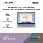 ASUS Vivobook S14 S3407C-ALY136WS Laptop (Intel® Core™ Ultra 7 255H | 14" WUXGA | 16GB RAM | 1TB SSD | Intel® Arc™ Graphics | Windows 11 Home |Microsoft Office Home 2024 + Microsoft 365)