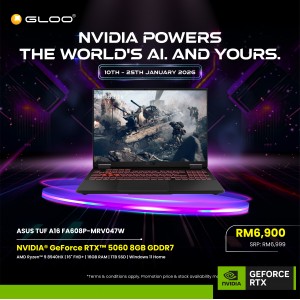 ASUS TUF Gaming A16 FA608P-MRV047W Gaming Laptop (NVIDIA® GeForce RTX™ 5060 | AMD Ryzen™ 9 8940HX | 16” 2.5K WUXGA | 16GB RAM | 1TB SSD | Windows 11 Home)