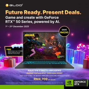 ASUS Gaming V16 V3607V-HRP206WS Gaming Laptop (NVIDIA® GeForce RTX™ 5050 | Intel® Core™ 5 210H | 16" WUXGA | 16GB RAM | 512GB SSD | Windows 11 Home |Microsoft Office Home 2024 + Microsoft 365)