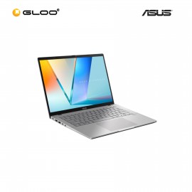 ASUS Vivobook S M3407K-ASF136WS Laptop (AMD Ryzen AI 5 330 | 14" FHD | 16GB RAM | 512GB SSD | AMD Radeon Graphics | Windows 11 Home | Microsoft Office Home 2024 + Microsoft 365 Basic | Silver)