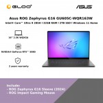 Asus ROG Zephyrus G16 GU605C-WQR163W (Intel Core Ultra 9-285H | 16” 2.5K WQXGA | 32GB RAM | 2TB SSD | Nvidia GeForce RTX5080 | Windows 11 Home)