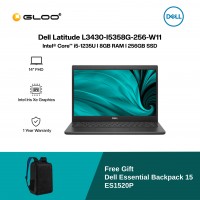 [Pre-order] Dell Latitude L3430-I5358G-256-W11 Notebook (i5-1235U,8GB,256GB SSD,Intel Iris Xe,14”FHD,W11P) [ETA: 3-5 working days]