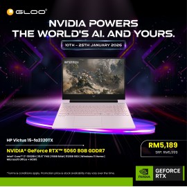 HP Victus 15-fa2320TX Gaming Laptop (NVIDIA® GeForce RTX™ 5060 | Intel® Core™ i7-13620H | 15.6" FHD | 16GB RAM | 512GB SSD | Windows 11 Home | Office+M365)