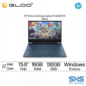 HP Victus 15-fa2321TX Gaming Laptop (NVIDIA® GeForce RTX™ 5060 | Intel® Core™ i7-13620H | 15.6" FHD | 16GB RAM | 512GB SSD | Windows 11 Home | Office+M365)