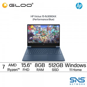 HP Victus 15-fb3080AX Gaming Laptop (AMD Ryzen™ 7 7445HS | 15.6"FHD | 8GB RAM | 512GB SSD | NVIDIA® GeForce RTX™ 3050 | Windows 11 Home | Microsoft Office Home 2024 + Microsoft 365 Basic)