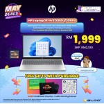 HP Laptop 15-fc0208AU (AMD Ryzen™ 5 7430U | 15.6” FHD | 16GB | 512GB SSD | AMD Radeon Graphics | Windows 11 Home | Preinstalled Microsoft Office Home & Student)
