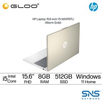 HP Laptop 15-fd0476TU 15.6'' FHD (Intel® Core™ i5-1334U | 8GB | 512GB | Intel Iris Xe | Microsoft Office Home and Student + 1 Year Office 365 Basic)