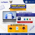 (my Yayasan) HP Laptop 15-fd1101TU 15.6'' FHD (Intel® Core™ Ultra 5 125H | 16GB | 512GB | Intel® Arc™ Graphics | Windows 11 Home | Preinstalled Microsoft Office Home & Student)