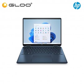 HP Spectre x360 14-EF0000TU 13.5" Touch Screen 2 in 1 Laptop (i7-1255U, 1TB SSD, 16GB, Intel Iris Xe Graphics, W11H) - Blue [FREE] HP Sleeve +HP Pen + HP USB-C Hub + MS Office Home & Office (Grab/Touch & Go Credit Redemption : 1/5-31/7*)