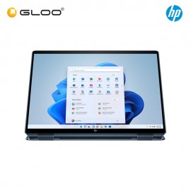 HP Spectre x360 14-EF0000TU 13.5" Touch Screen 2 in 1 Laptop (i7-1255U, 1TB SSD, 16GB, Intel Iris Xe Graphics, W11H) - Blue [FREE] HP Sleeve +HP Pen + HP USB-C Hub + MS Office Home & Office (Grab/Touch & Go Credit Redemption : 1/5-31/7*)