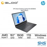 HP OMEN Gaming Laptop 16-n0038AX 16.1" QHD (AMD R7 6800H, 1TB SSD, 16GB, AMD Radeon RX 6650M Graphics 8GB, W11H) - Mica Silver [FREE] HP Omen Backpack (Grab/Touch & Go Credit Redemption : 1/5-31/7*)