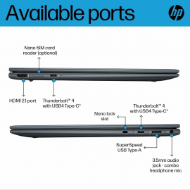 HP Dragonfly 13.5 inch G4 Notebook PC (Intel® Core™ i7-1355U | 16GB | 1TB | 13.5" WUXGA+ | Intel® Iris® Xᵉ Graphics | Windows 11 Pro) 9D6L4PT