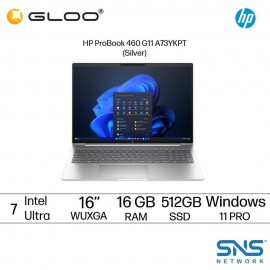 [Pre-order] HP ProBook 460 G11 A73YKPT Business Laptop ( Intel® Core™ Ultra 7 155U| 16" WUXGA | 16GB RAM | 512GB SSD|  Intel® Graphics | Windows 11 Pro ) [ETA: 8 weeks if no delay]