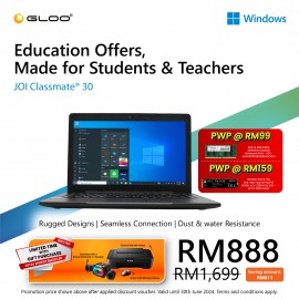 JOI Classmate 30 Black(i3-1005G1, 4GB, 128GB SSD, Intel UHD Graphics 600, 14" HD,W10Pro)