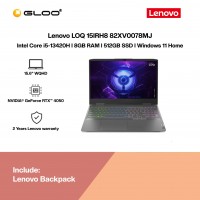 [Pre-order] Lenovo LOQ 15IRH8 82XV0078MJ Gaming Laptop (i5-13420H,8GB,512 GB SSD,RTX4050 6GB,15.6”WQHD,W11H,Gry) [ETA:3-5 working days]