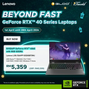 [Pre-order] Lenovo LOQ 15AHP9 83DX0073MJ Gaming Laptop (R7-8845HS,16GB,512GB SSD,RTX4060 8GB,15.6”FHD,W11H,Grey,2Y) [ETA: 3-5 working days]