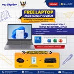(my-Yayasan) Lenovo IdeaPad Slim 3 15IRU9 83E60026MJ Laptop (Intel® Core™ 5 120U | 15.6"FHD | 16GB RAM | 512GB SSD | Intel® Graphics | Windows 11 Home | Office Home & Student)