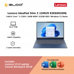 Lenovo IdeaPad Slim 3 15IRU9 83E60026MJ Laptop (Intel® Core™ 5 120U | 15.6"FHD | 16GB RAM | 512GB SSD | Intel® Graphics | Windows 11 Home | Office Home & Student)