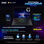Lenovo Legion Pro 5 16IAX10 83F3002QMJ Gaming Laptop (NVIDIA® GeForce RTX™ 5060 | CU 7-255HX |16"WQXGA | 16GB RAM | 1TB SSD | Windows 11 Home)