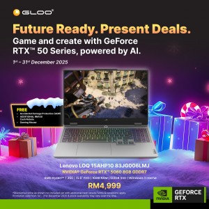 Lenovo LOQ 15AHP10 83JG006LMJ Gaming Laptop (NVIDIA® GeForce RTX™ 5060 | AMD Ryzen™ 7 250 | 15.6” FHD | 16GB RAM | 512GB SSD | Windows 11 Home)