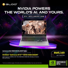 Lenovo LOQ 15IRX10 83JE00TQMJ Gaming Laptop (NVIDIA® GeForce RTX™ 5050 | C i7-14700HX | 15.6" FHD | 16GB RAM | 512GB SSD | Windows 11 Home | Microsoft Office Home 2024)