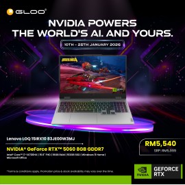 Lenovo LOQ 15IRX10 83JE00W3MJ Gaming Laptop (NVIDIA® GeForce RTX™ 5060 | Intel® Core™ i7-14700HX | 15.6” FHD | 16GB RAM | 512GB SSD | Windows 11 Home | Microsoft Office Home 2024)