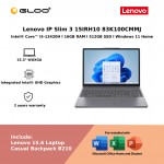 Lenovo IdeaPad Slim 3 15IRH10 83K100CMMJ Laptop (Intel® Core™ i5-13420H | 15.3" WUXGA | 16GB RAM | 512GB SSD | Integrated Intel® UHD Graphics | Windows 11 Home | Office Home & Student)