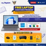 (my-Yayasan) Lenovo IdeaPad Slim 3 15IRH10 83K100CMMJ Laptop (Intel® Core™ i5-13420H | 15.3" WUXGA | 16GB RAM | 512GB SSD | Integrated Intel® UHD Graphics | Windows 11 Home | Office Home & Student)